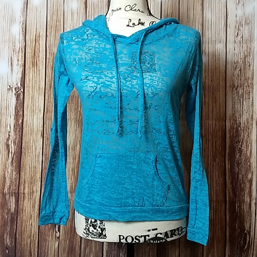 Color Story hooded top